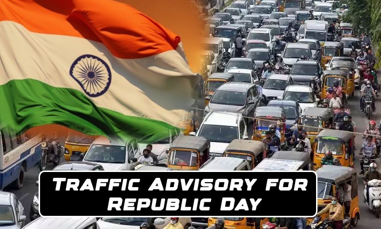 Hyderabad Traffic Advisory for Republic Day Celebrations